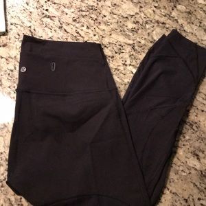 Lululemon tights with mesh back